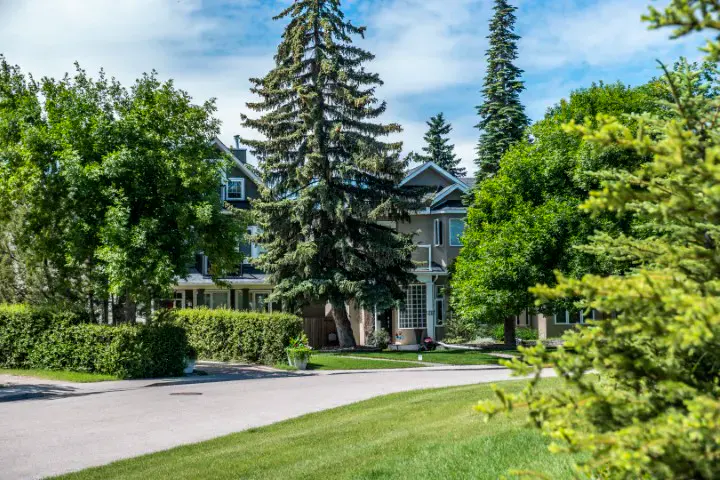 Spruce Cliff community in Calgary